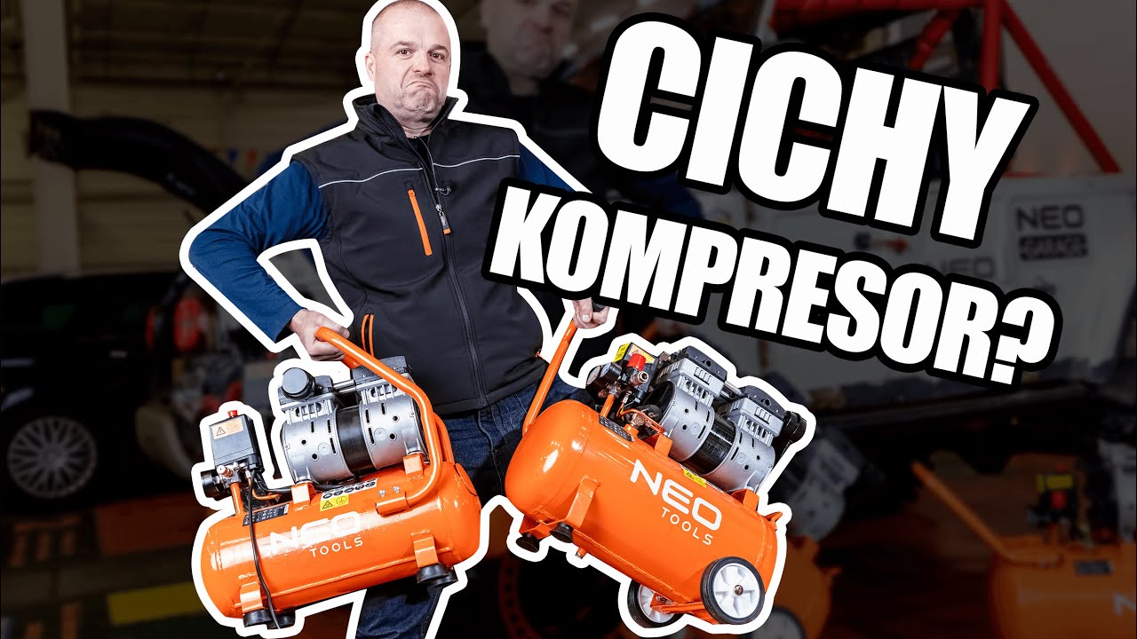 Kompresor bezolejowy 12 litrów Neo Tools