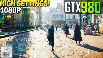 Assassins Creed Unity GTX 980 - 1080p High,