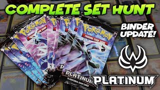 Platinum Base Set - Complete Set Hunt #2 (Binder Progress Update!)