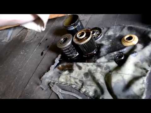 Сравнение масляных фильтров для Lancer 9, Purflux LS 287 и Mann W 610/3.