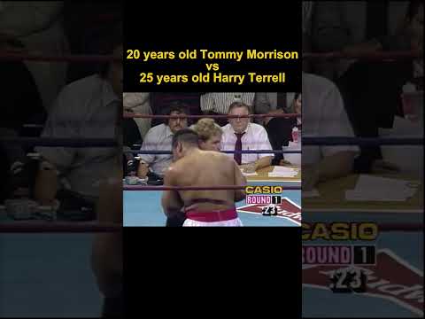 Tommy Morrison vs Harry Terrell | BOXING Fight, HD
