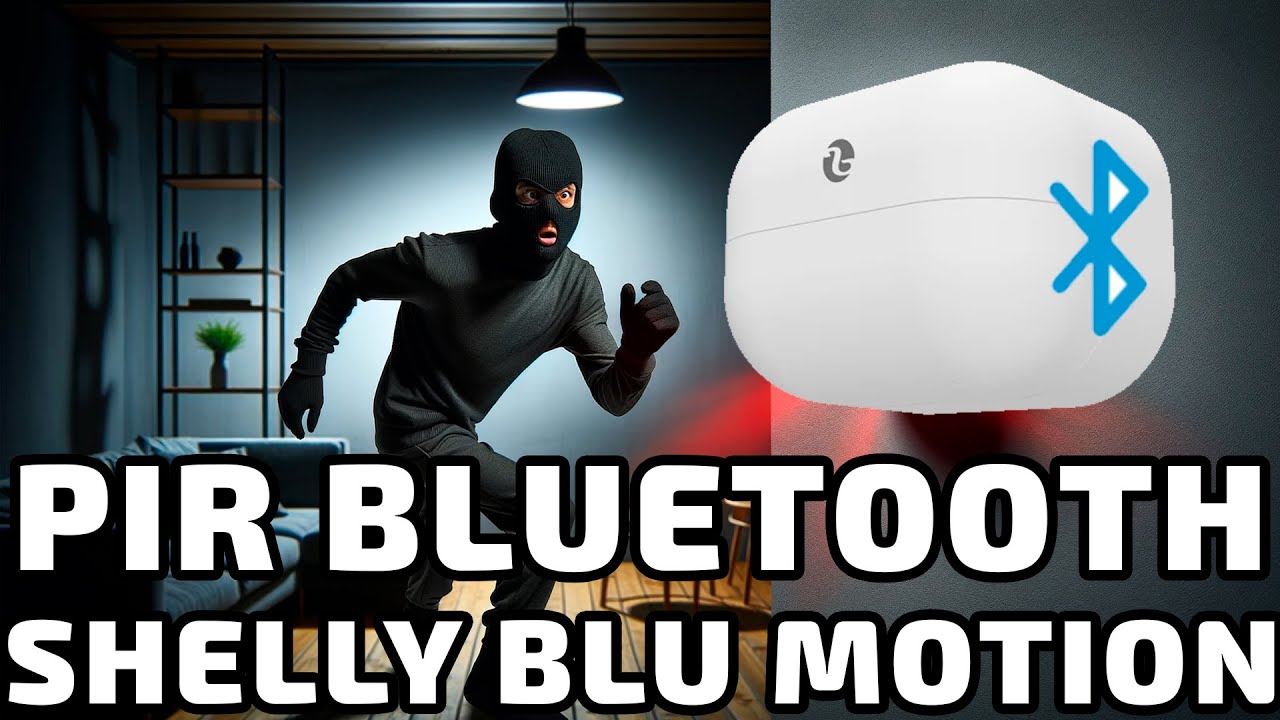 Shelly Blu Motion, sensor PIR con bateria que dura 5 años!