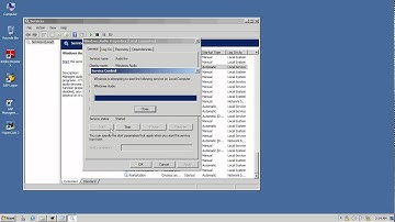 Enable audio in Windows Server