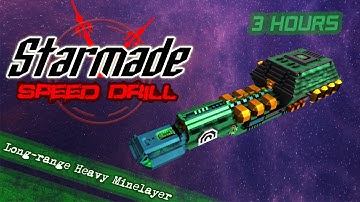 Starmade Speed Drill - "Long-Range Heavy Minelayer"