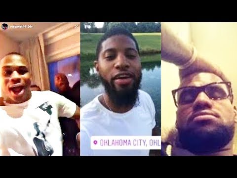 NBA Players React to Carmelo Anthony Trade to the Thunder