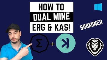 How to Dual Mine Ergo and Kaspa - SRBMINER - Windows