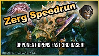 Starcraft 2 Zerg Speedrun to Grandmaster | Part 9 (2 Base Openings)