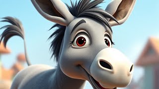 Silly Donkey Bounce 🐴 | Nursery Rhyme | Funny Farm Song for Kids 🎶 | Laugh, Hop & Dance Along! 🍌