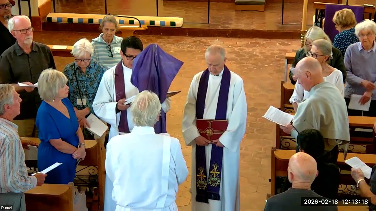 The Liturgy for Ash Wednesday, February 18, 2026 Live Feed