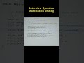 Handling Alerts in Selenium Java || Types of Alerts Explained ||