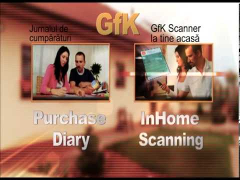 GfK In-Home Scanning/Scaner la tine acasa