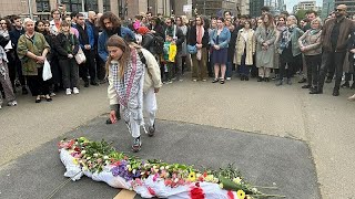 ‘Death Of European Values’: Eu Institution Staff March For Peace In Gaza