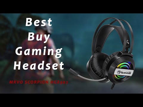 Best Buy Gaming Headset-MRVO SCORPION HG8902 (Unboxing and Mic Test)