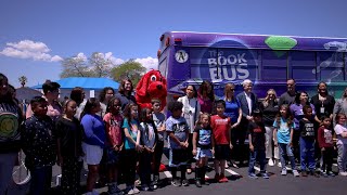 CCSD's Book Bus Gave Away It's 100,000th Book