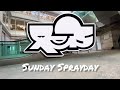 Sunday sprayday ep 96  postapocalyptic abandoned office complex  escalator graffiti