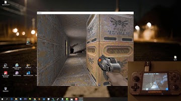 RG350 - Quake II multiplayer network gaming
