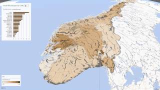 Beer in Norway - Microsoft Power Map