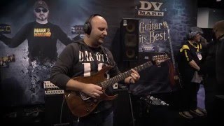 NAMM 2016: Marco Sfogli @ DV Mark - 