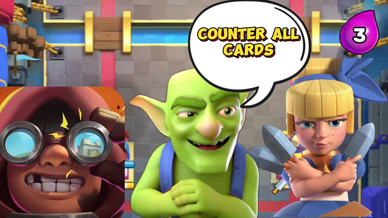 How to Counter 48 Cards with Goblins in Clash Royale