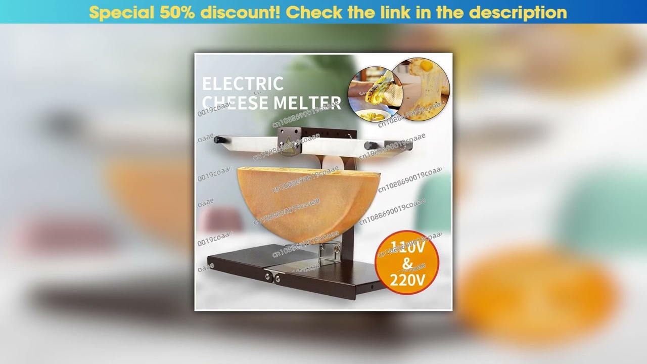 Unboxing Commercial Electric Cheese Melting Machine, Raclette, Cheese Grill,Cheese Heating Machine,