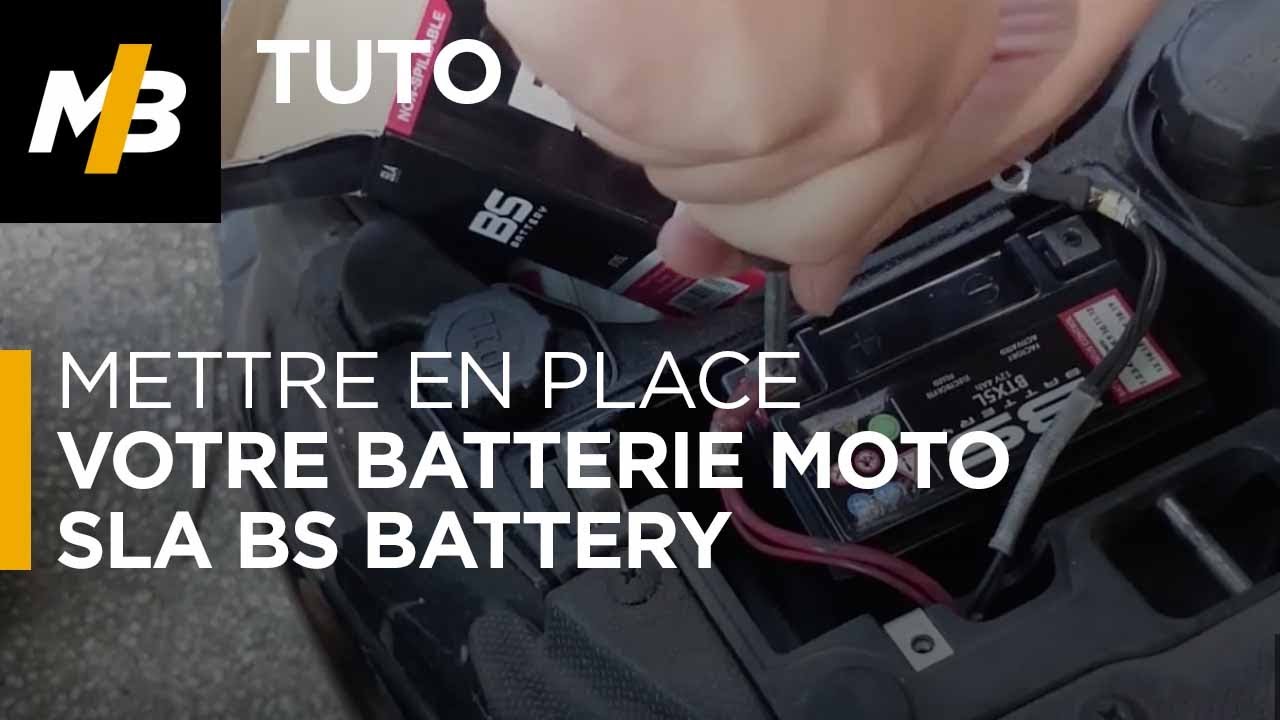 Mettre En Place Votre Batterie Moto Sla Bs Battery Youtube