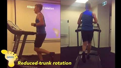 Enhance Running: reduced trunk rotation