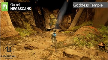 Unreal Engine 5 Tutorial | Setting Up Goddess Temple Environment For AAA Games In UE 5 | Learn UE5