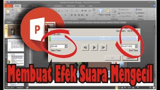 Cara Membuat Efek Suara Mengecil Pada Awal atau Akhir Audio di PowerPoint • #SimpleNewsVideo