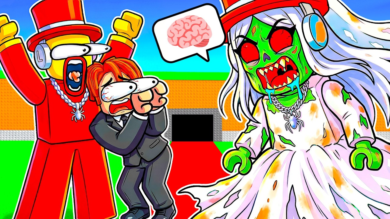 تحولت إلى زومبي في يوم زفافها! 👰‍♀️🧟‍♀️