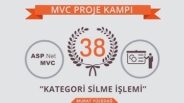 Mvc Proje Kampı 38 Kategori Silme İşlemi
