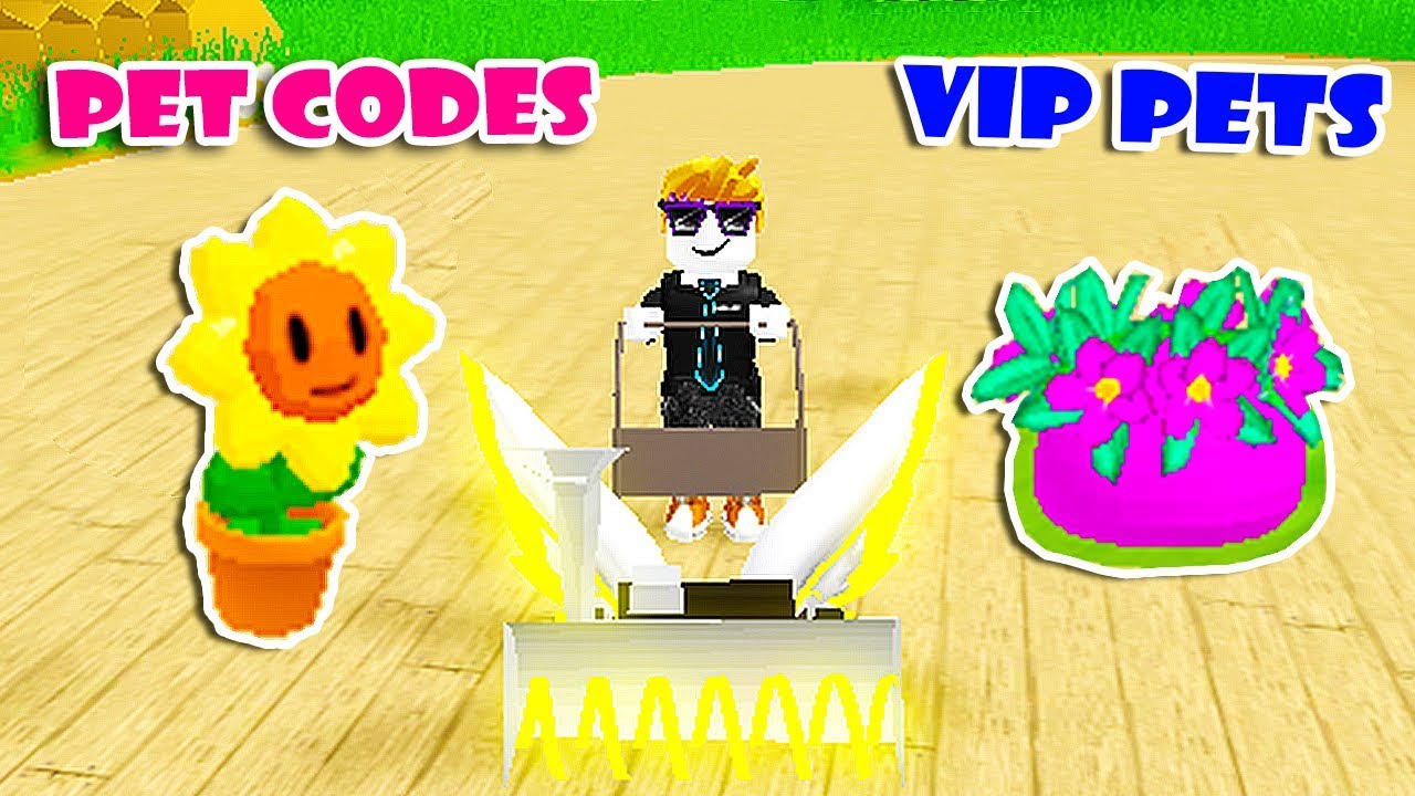 New Flowers Pet Codes Update New Vip Pets Unlocked All Area In Lawn Mowing Simulator - gà công nghiệp roblox pet simulator