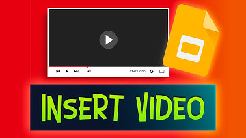 How to Add a Video to Google Slides 2024 Tutorial
