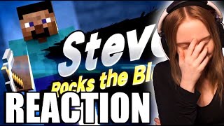 MINECRAFT STEVE IS IN SMASH?! | Reaction | MissClick Gaming