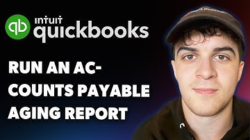 How to Run an Accounts Payable Aging Report in Quickbooks Online (Full 2025 Guide)