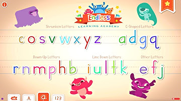 Endless Learning Academy | Practice Handwriting | All the Lowercase Letters