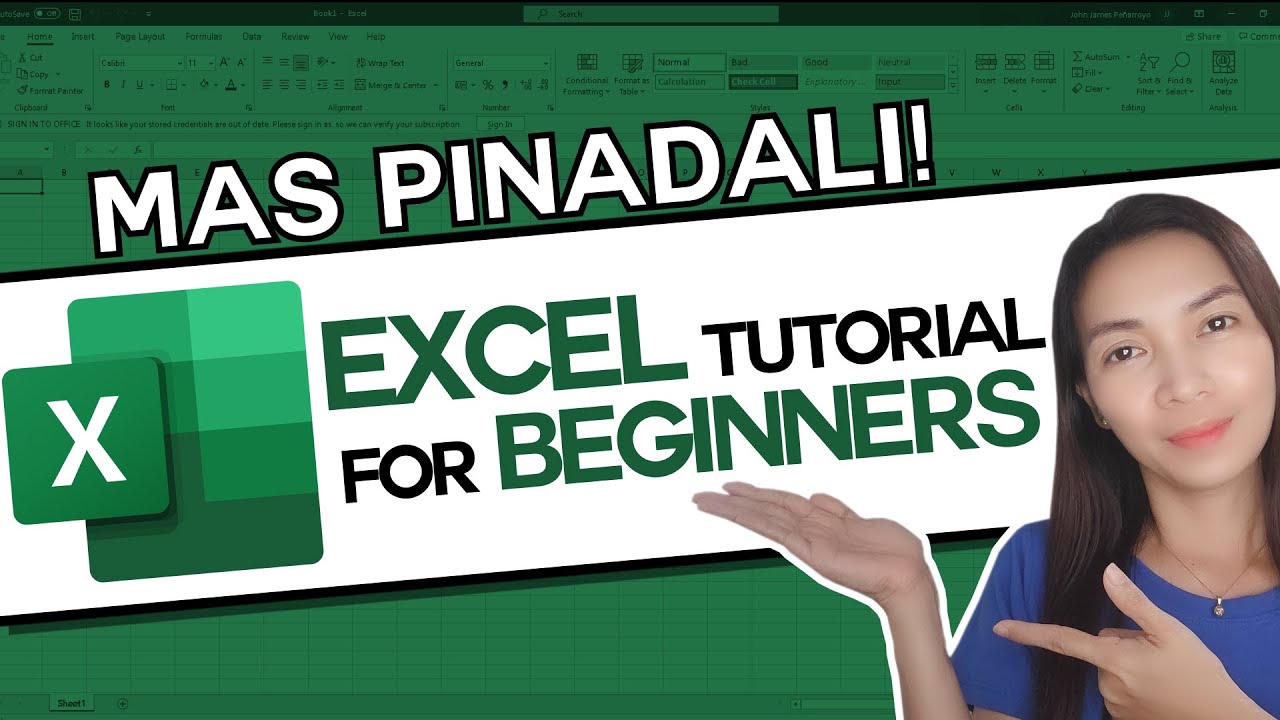 Getting Started With Excel |Excel Made Easy for Beginners | Liza ...