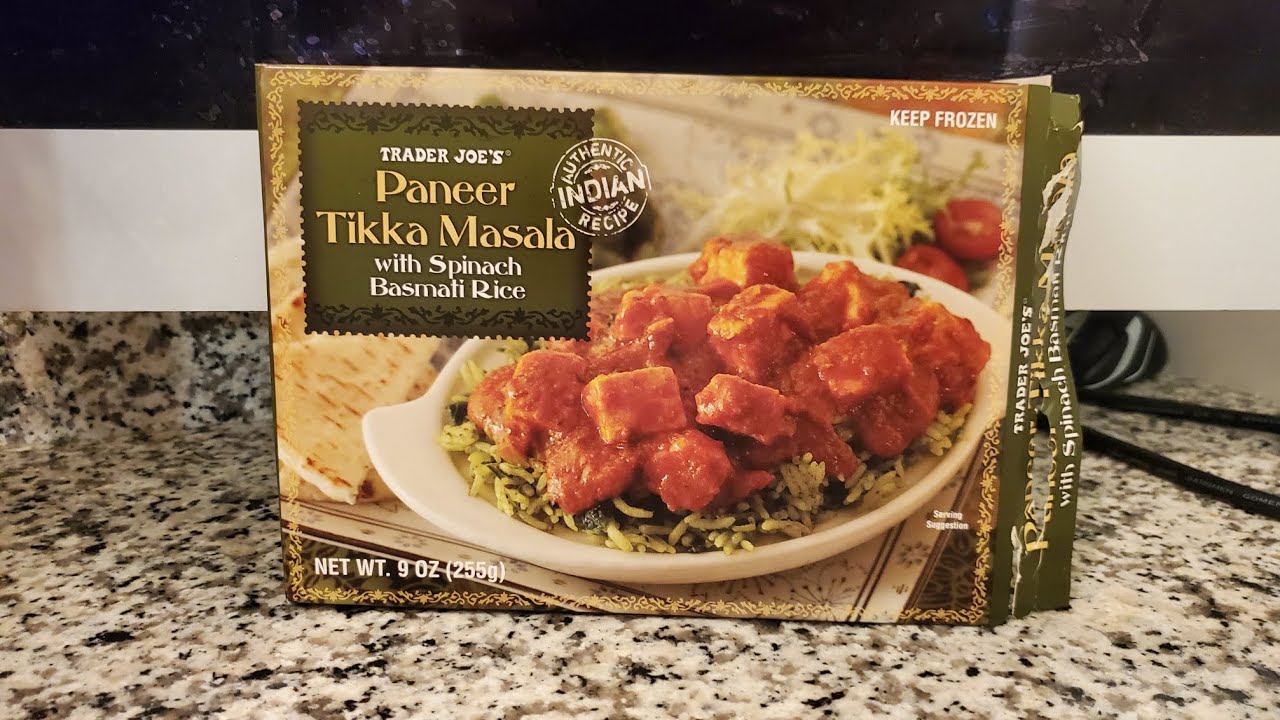 Trader Joe's Paneer Tikka Masal with Spanish Basmati Rice 🍚 Review