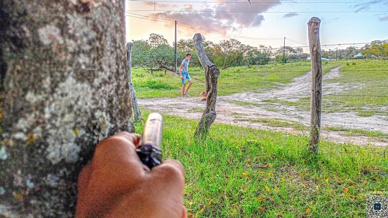 Vigiei o caseiro sem ele ver