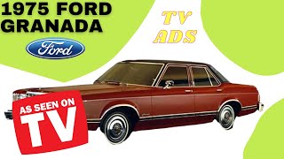 Nostalgia! 1975 Ford Granada Car Ads! [As Seen On TV!]