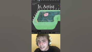 Jr vs Sr Artist:  Making Railings #blendertutorial #blender #blendercommunity #blender3d #b3d