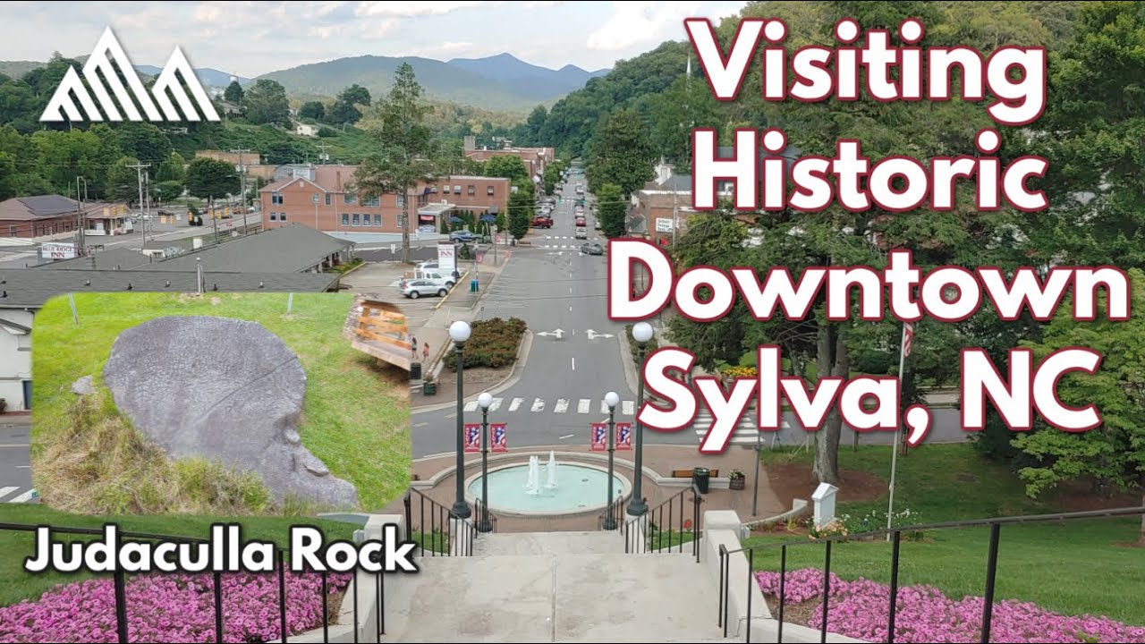 Visiting Historic Downtown Sylva, North Carolina + Judaculla Rock