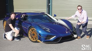 Driving My Friend's New KOENIGSEGG REGERA!
