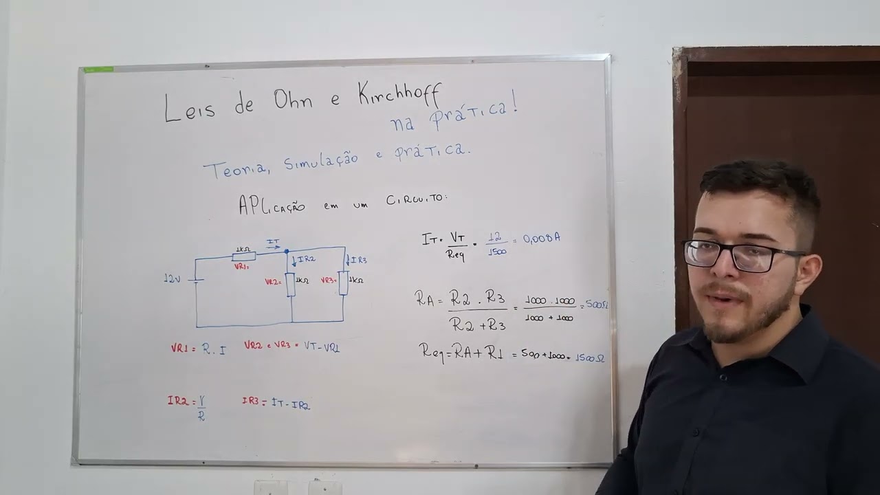 Leis De Ohm e Kirchhoff na Prática! Teoria, simulação e aplicação.