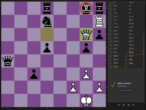 ჭადრაკის გაკვეთილი II : მარტივი ტაქტიკები