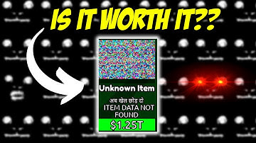 WHAT HAPPENS WHEN YOU BUY THE 1.25T ITEM IN RAISE A BLOPPA | ROBLOX