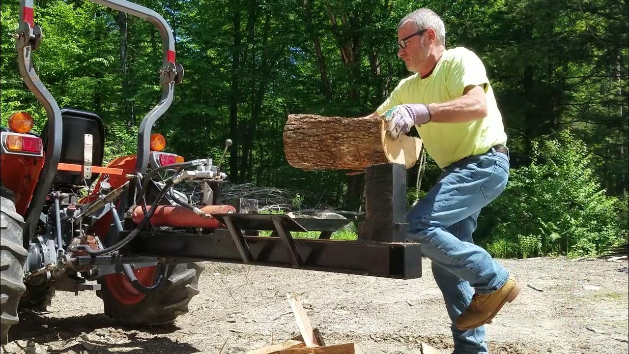 Brute 24" hydraulic wood splitter YouTube