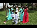 Ugandan style wedding gomesi