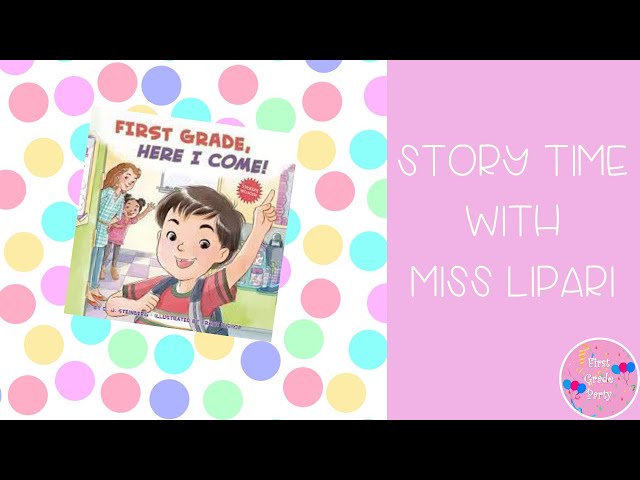 732 First Grade, Here I Come! 音声絵本 First Grade Here I Come By: Nancy Carlson Read Aloud - YouTube