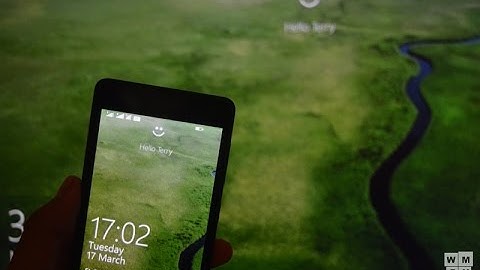 Windows Hello demoed at Intel Developer Conference 2015