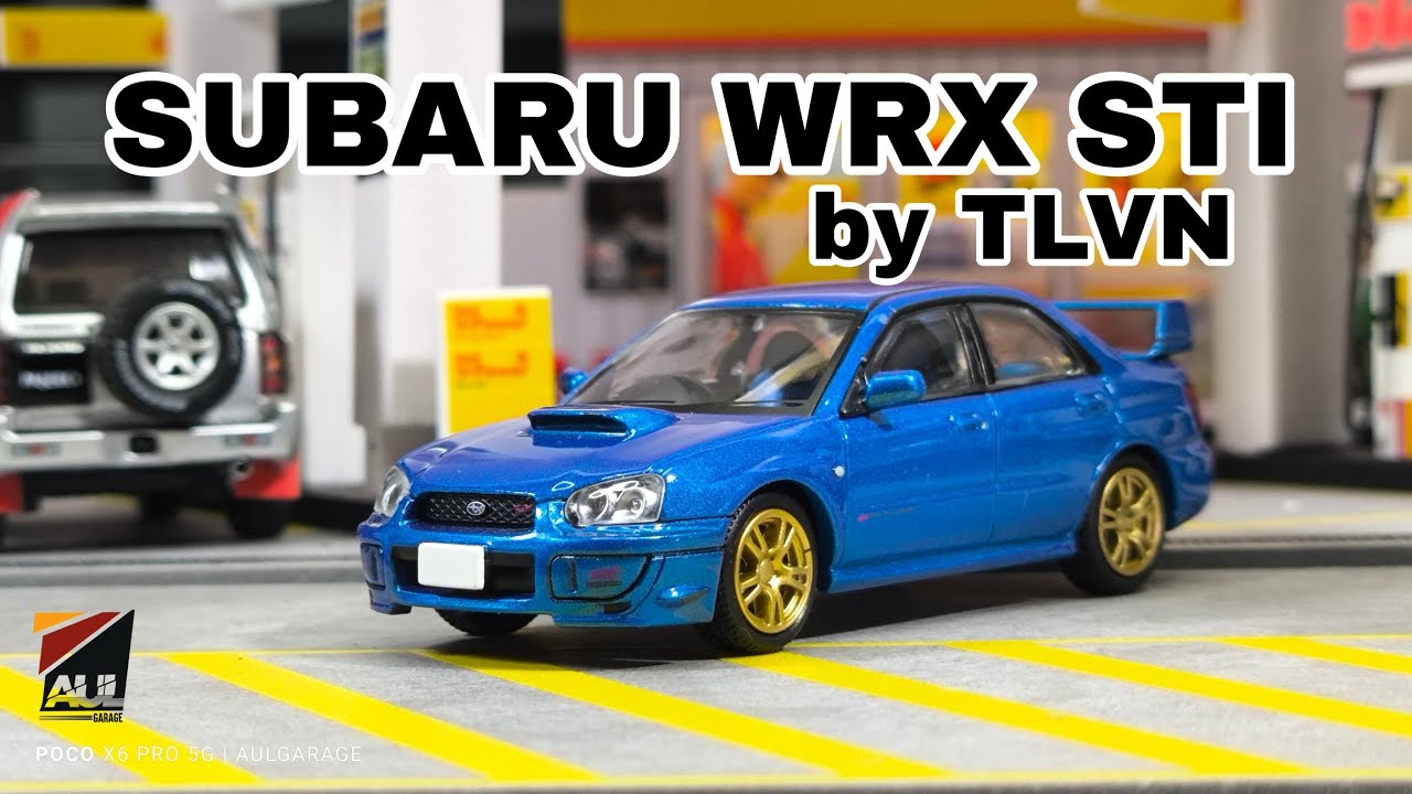 1/64 Subaru WRX STI (2003) by TOMICA LIMITED VINTAGE NEO (TLVN
